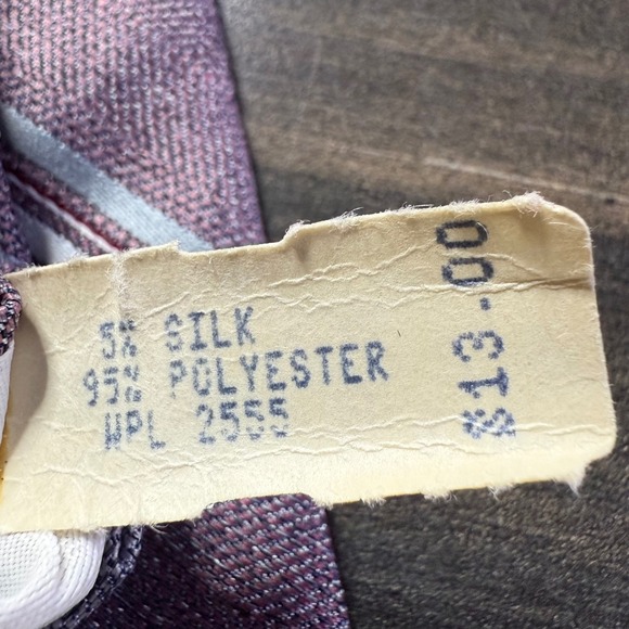 Vintage Millers‎ Striped Necktie Silk Blend Business Casual Professional - Picture 4 of 4